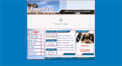 Desktop Screenshot of freepass.it